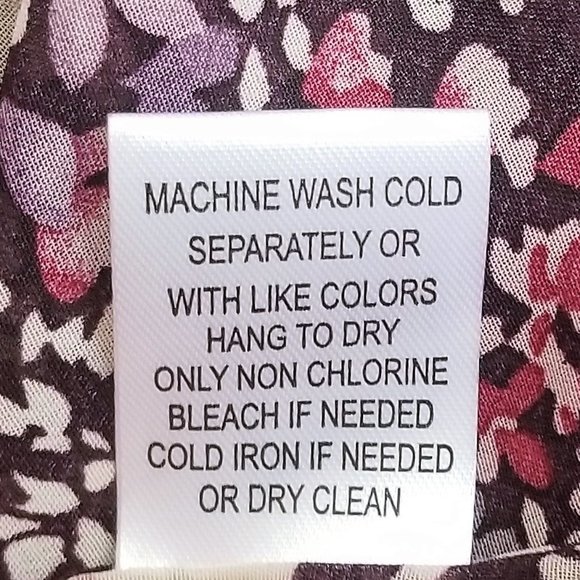 Blouse Madison XL Woman's Polyester Floral NWT - Picture 8 of 8